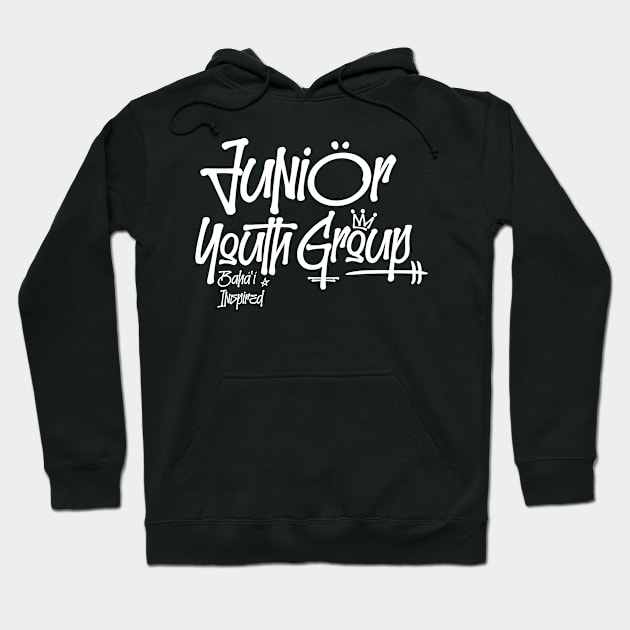 Baha'i inspired Junior Youth T-shirt Hoodie by irfankokabi